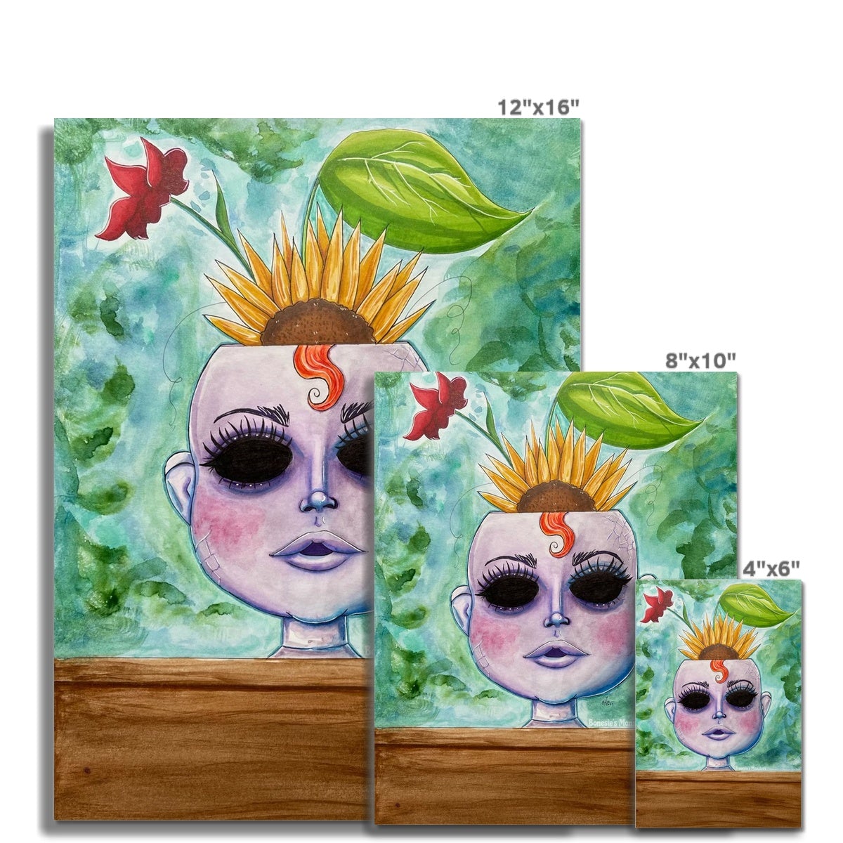 Porcelain Planter Art Print