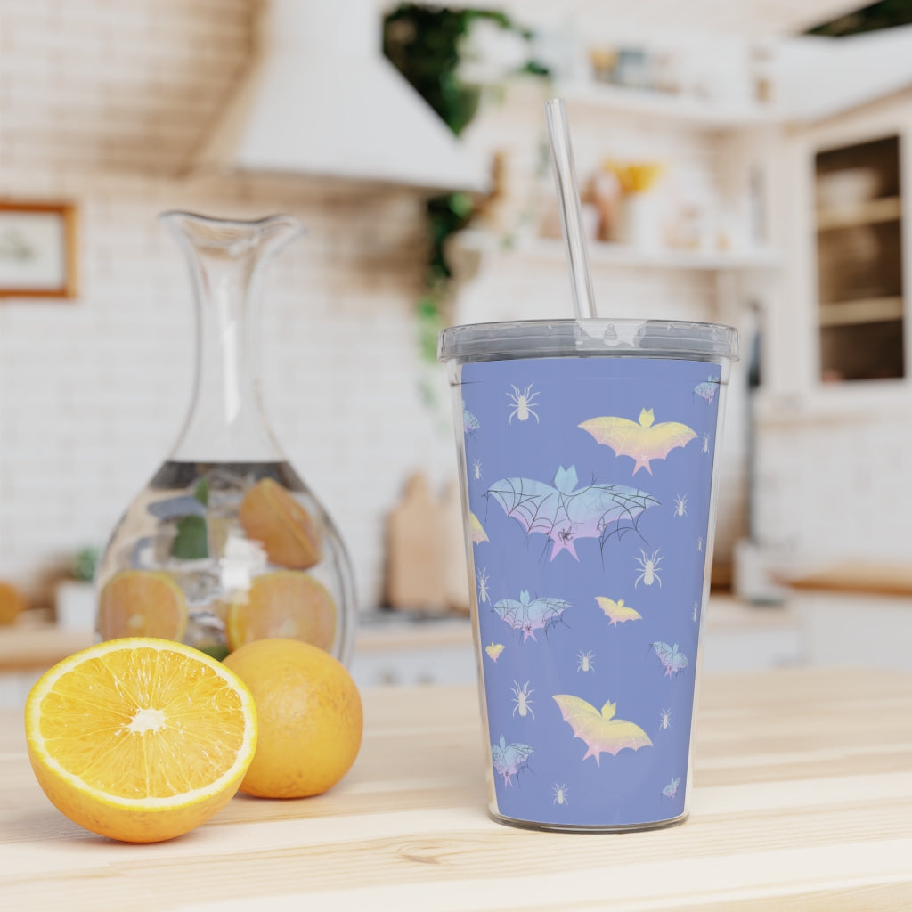 Pastel Goth Bat - Summerween Tumbler