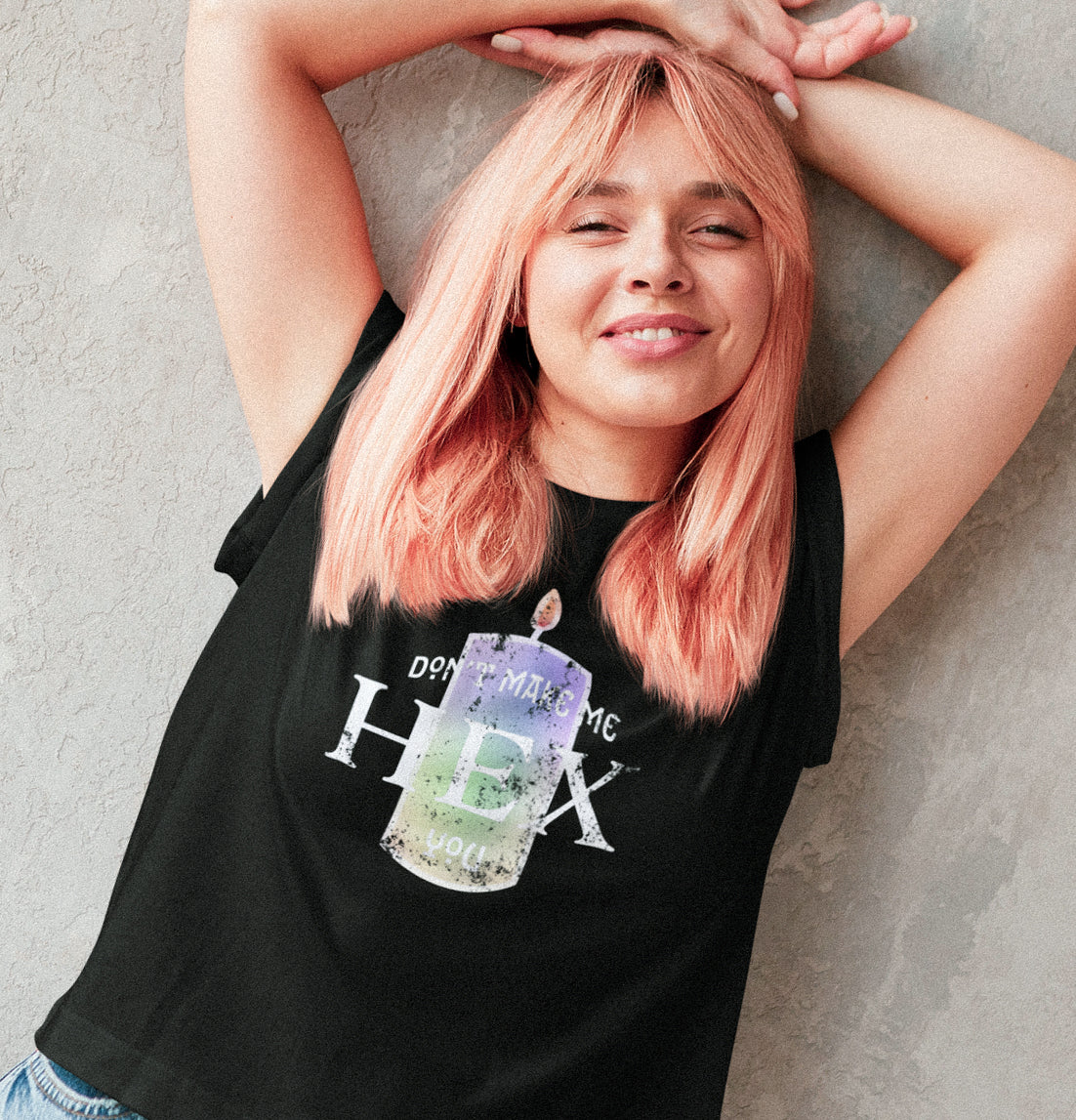 Don't Make Me HEX You Black Tee