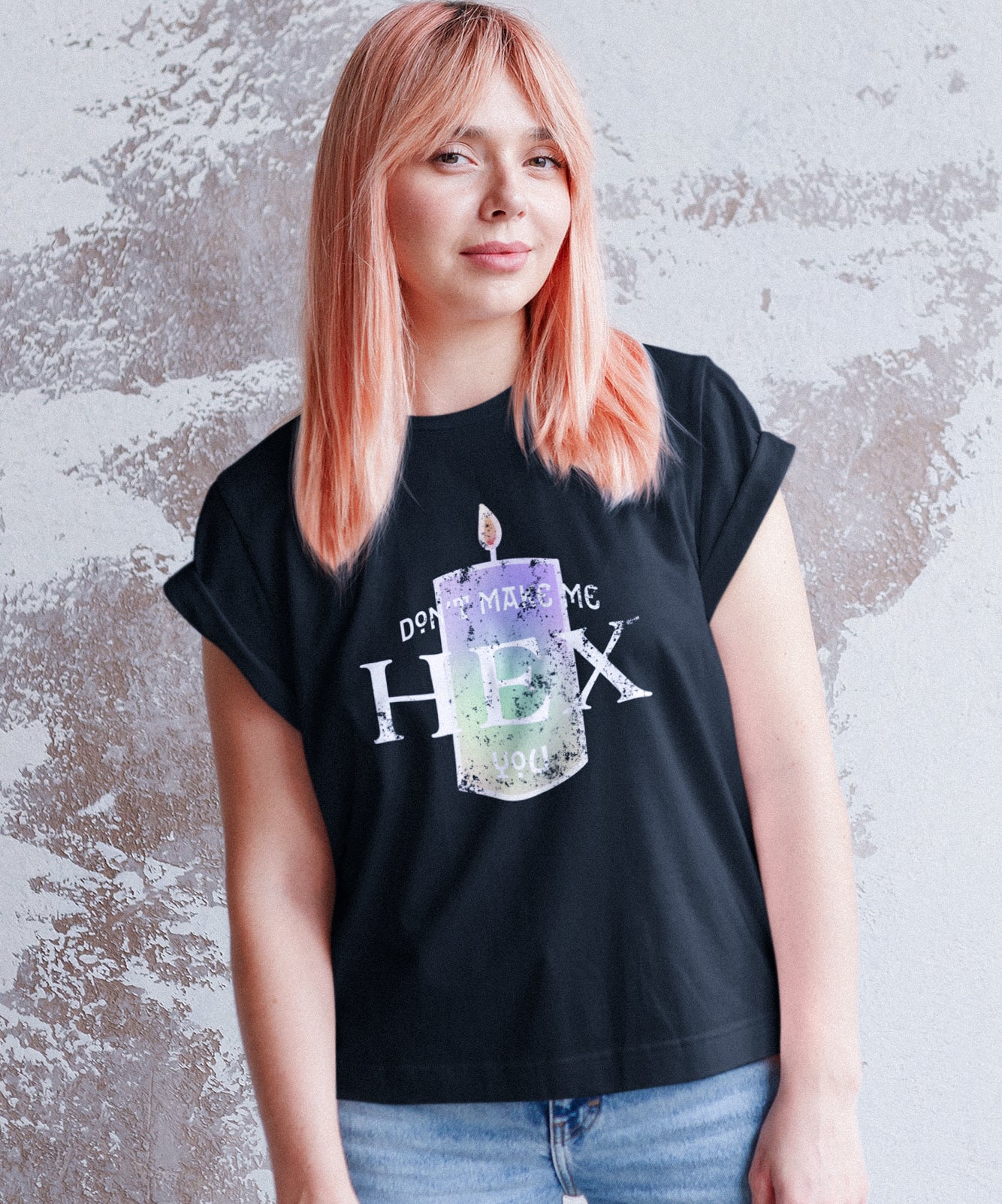 Don't Make Me HEX You Black Tee