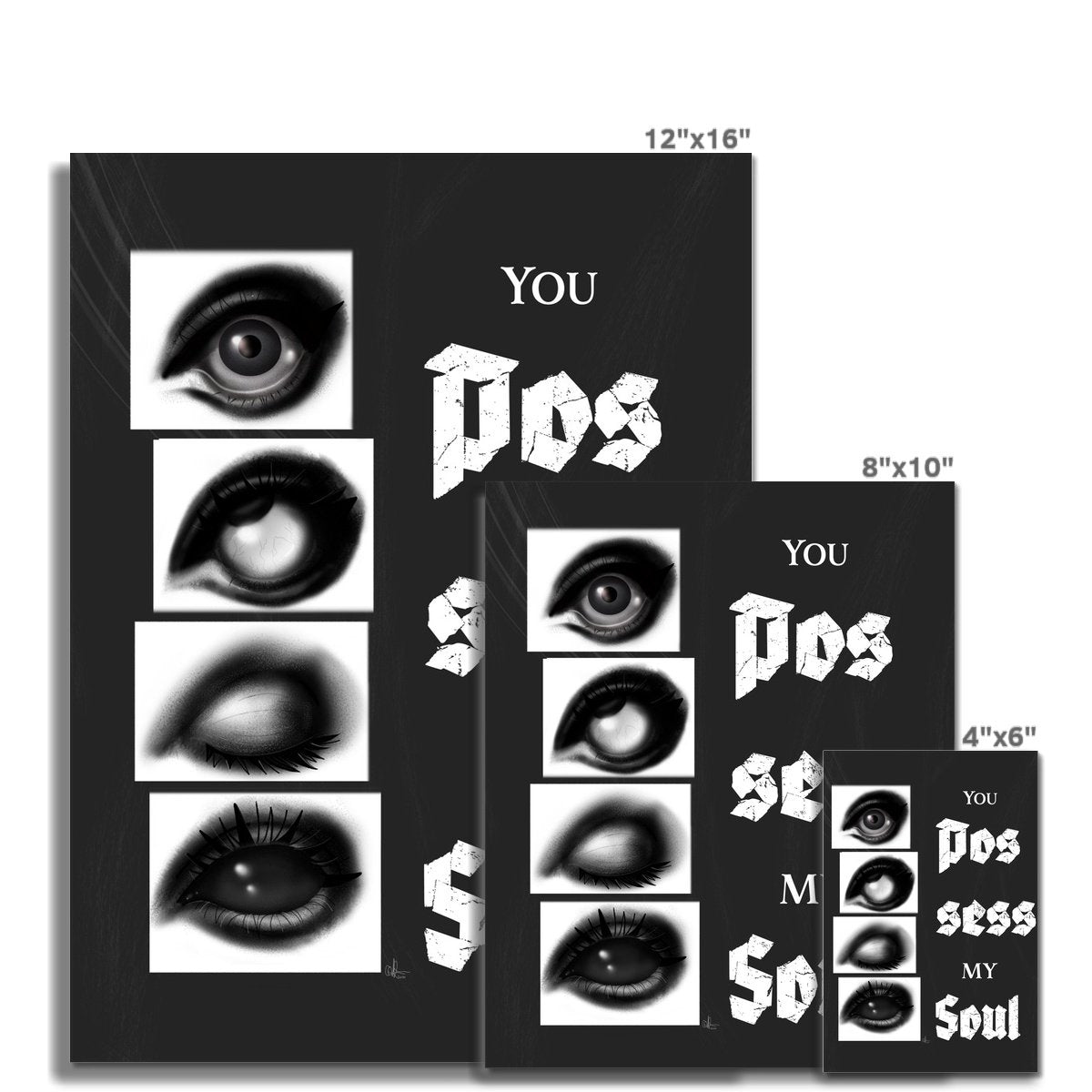 Possessed Art Print