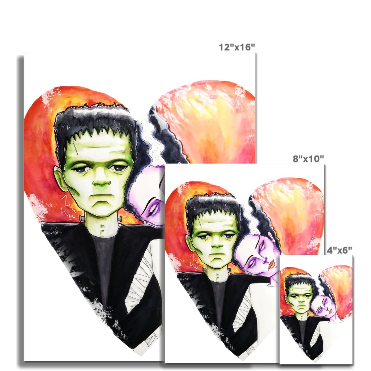 Frank N’ Bride Art Print