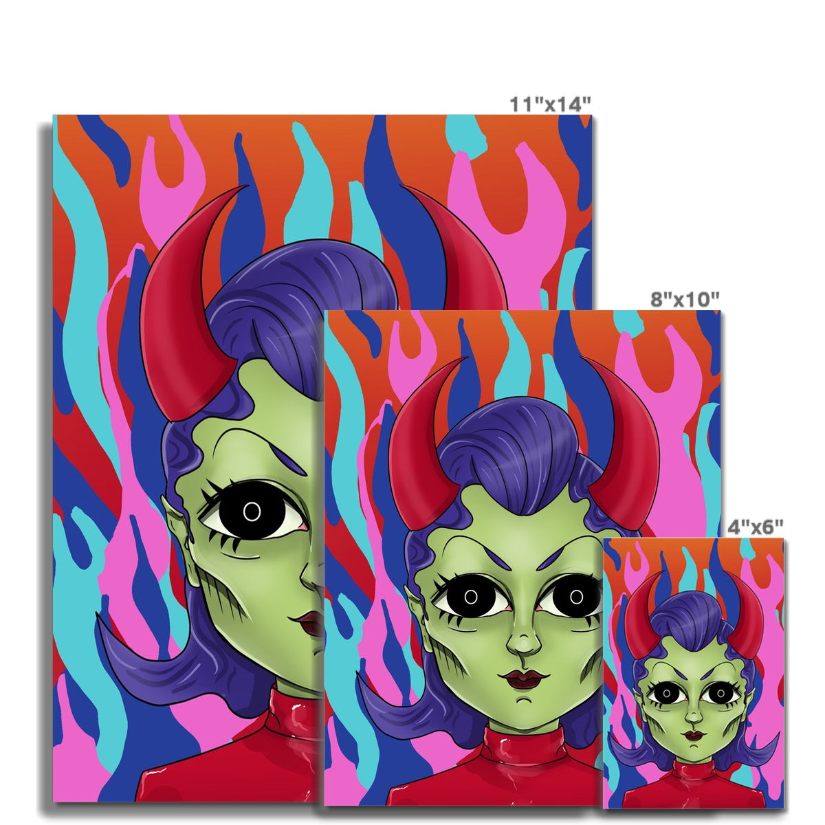 Evil Bitch - Fine Art Print