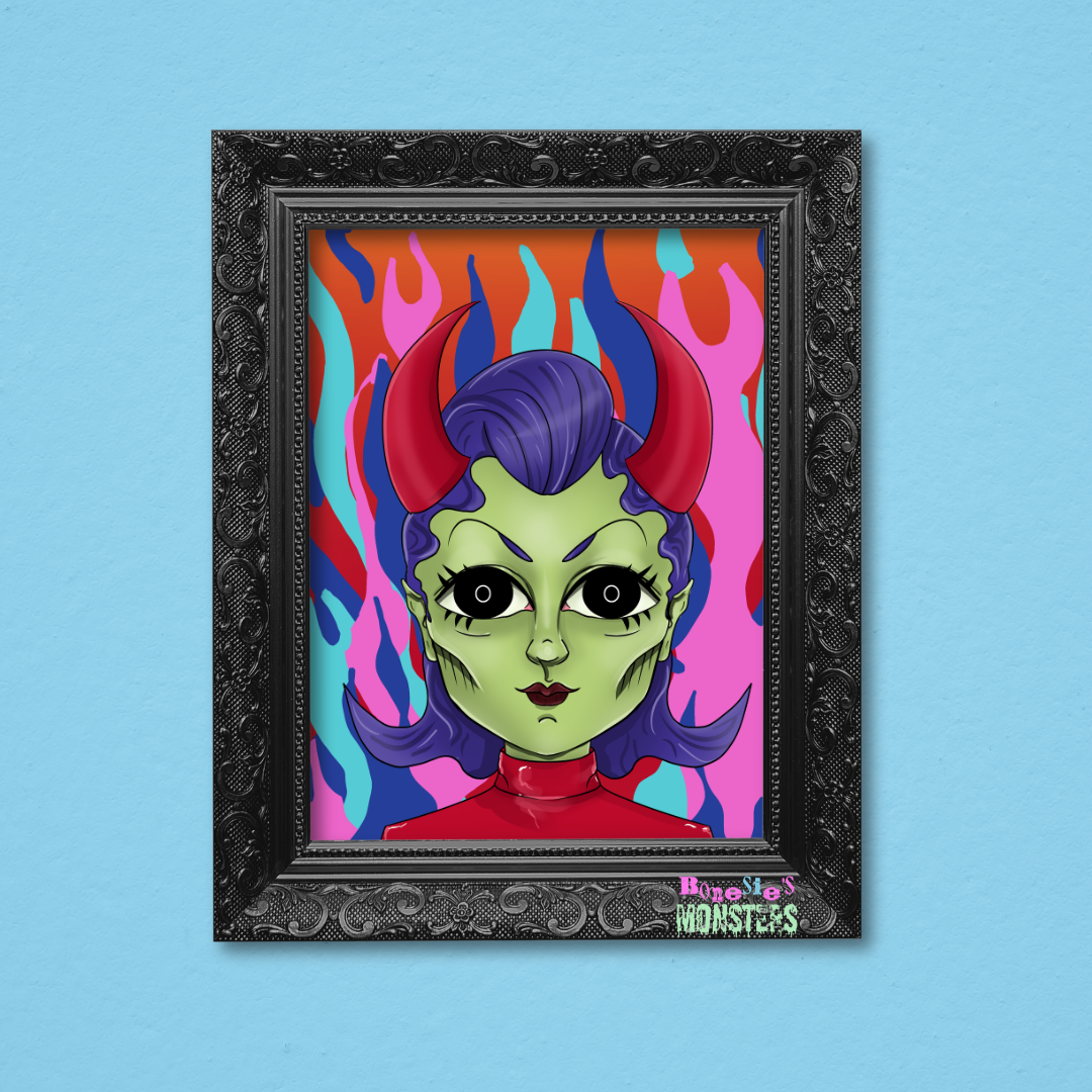 Evil Bitch - Fine Art Print