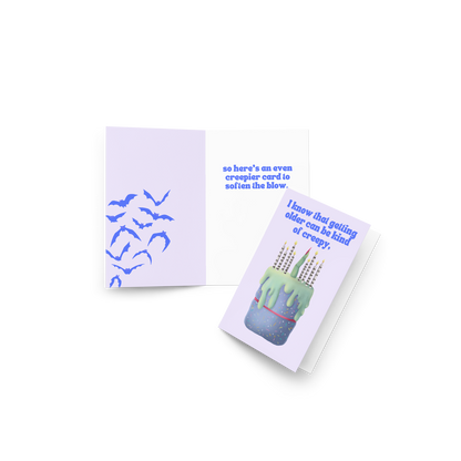 Zombie Finger - Birthday Greeting Card