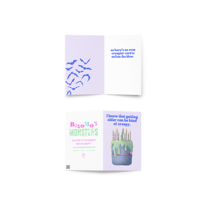Zombie Finger - Birthday Greeting Card