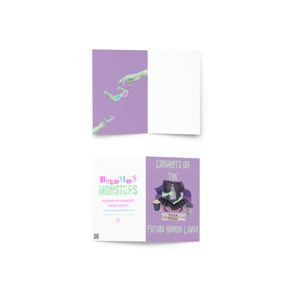 Future Horror Love - Congrats Expecting Greeting card