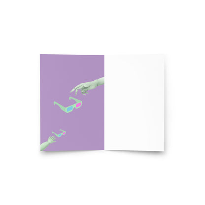 Future Horror Love - Congrats Expecting Greeting card