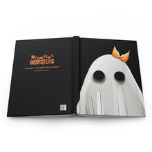 Load image into Gallery viewer, Pinstripe the Ghost - Halloween Hardcover Journal Matte

