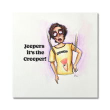 Load image into Gallery viewer, Jeepers, It’s The Creeper!  Horror Inspired Art Print
