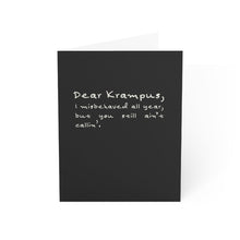 Load image into Gallery viewer, Krampus Stan - Gothic Christmas Card (1 or 10 pcs)
