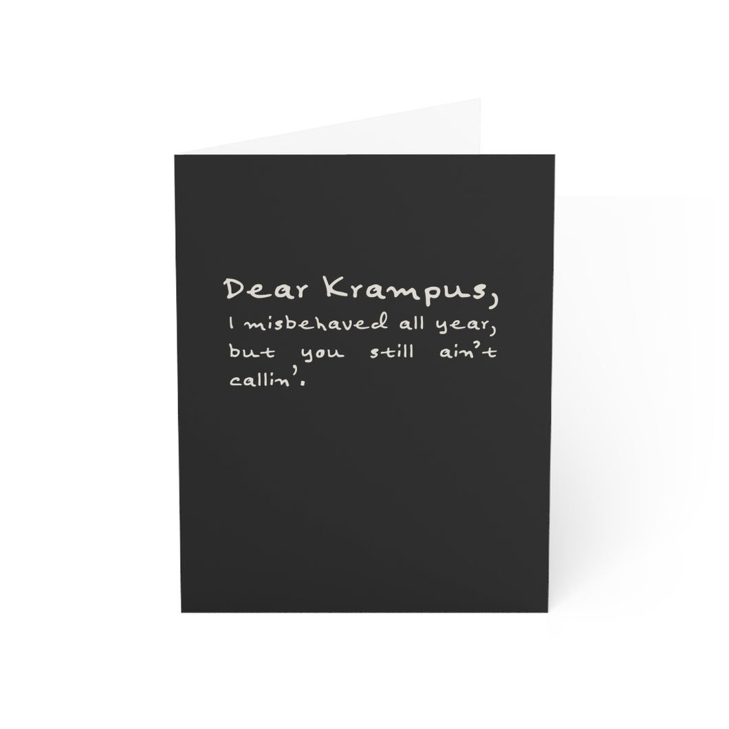 Krampus Stan - Gothic Christmas Card (1 or 10 pcs)