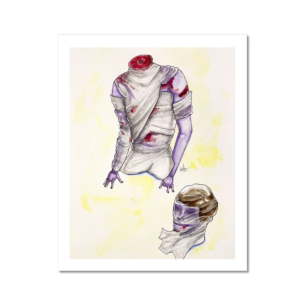 Dark Zodiac: Torso - Art Print
