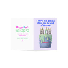 Load image into Gallery viewer, Zombie Finger Horror Birthday Greeting Card (1 or 10, Envelopes Included)
