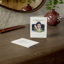 Load image into Gallery viewer, O&#39; the Weather Outside is Frightful - Gothic Horror Holiday Cards (1 or 10pcs)
