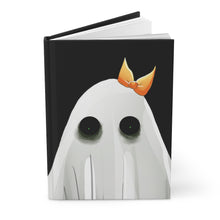 Load image into Gallery viewer, Pinstripe the Ghost - Halloween Hardcover Journal Matte
