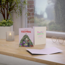 Load image into Gallery viewer, Merry Creepmas- Gothic Holiday Cards (1 or 10pcs Envelopes Included)
