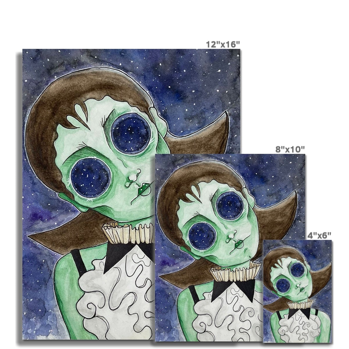 New Moon Bliss Art Print
