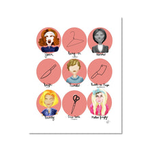 Load image into Gallery viewer, Crazy Mama Horror Art Print
