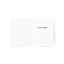 Load image into Gallery viewer, Merry Not Halloween - Gothic Christmas Card (1or 10pcs Envelopes Included)
