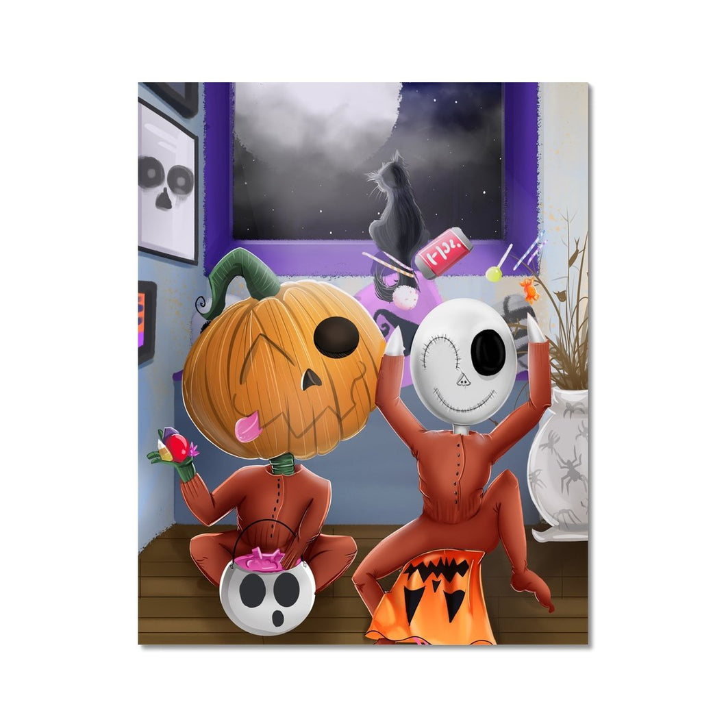Victorious Night: Halloween Art Print
