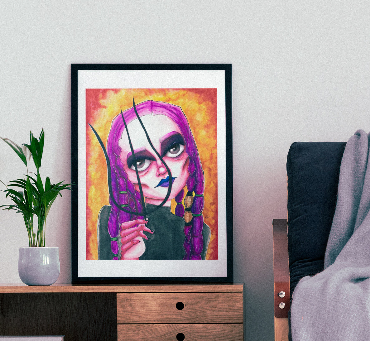 Burn Art Print