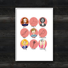 Load image into Gallery viewer, Crazy Mama Horror Art Print
