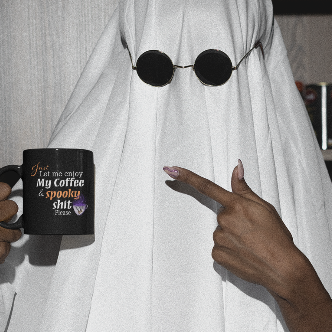 Coffee and Spooky Shit: Halloween Mug