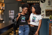 Load image into Gallery viewer, I Just Need A Moment White Crop Top

