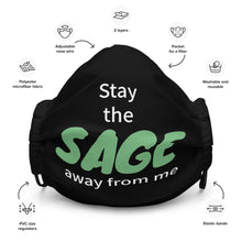 Load image into Gallery viewer, Sage Away: Face Mask
