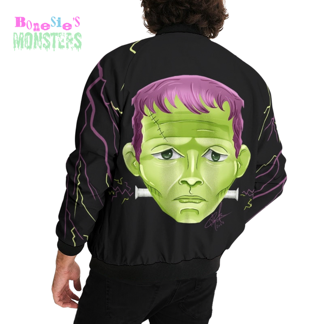 Trippy Frank Men's Horror Bomber Jacket