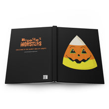 Load image into Gallery viewer, Vintage Jack-o-Lantern Faced Candy Corn - Halloween  Hardcover Journal (Matte)
