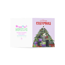 Load image into Gallery viewer, Merry Creepmas- Gothic Holiday Cards (1 or 10pcs Envelopes Included)
