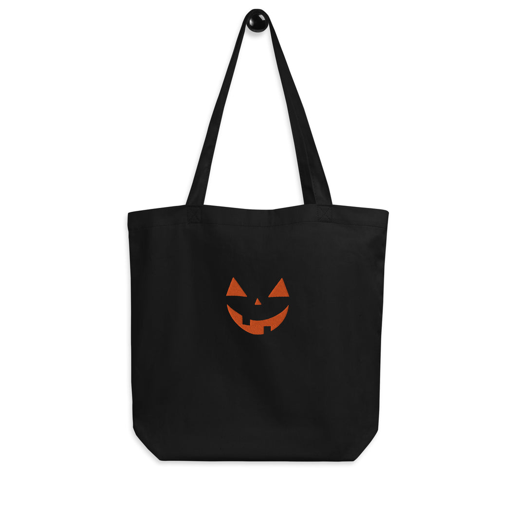 Smiley Jack - Halloween Jack-o-Lantern Eco Tote Bag