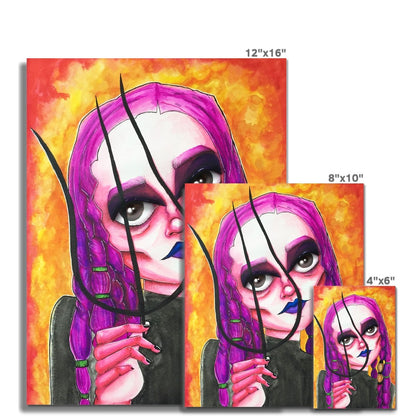 Burn Art Print
