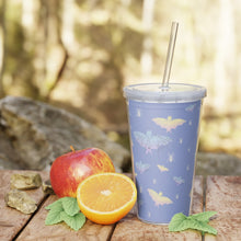 Load image into Gallery viewer, Pastel Goth Bat - Summerween Tumbler

