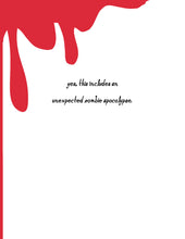 Load image into Gallery viewer, Till Death - Zombie Finger Horror Love Anniversary Greeting Card
