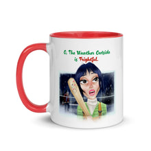 Load image into Gallery viewer, Frightful Weather -Horror Holiday Mug
