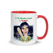 Load image into Gallery viewer, Frightful Weather -Horror Holiday Mug
